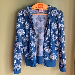 SOLD Juicy Couture Zipped Hoodie sz M made in USA